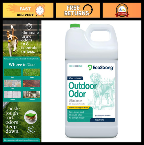 Powerful outdoor odor - powerful,